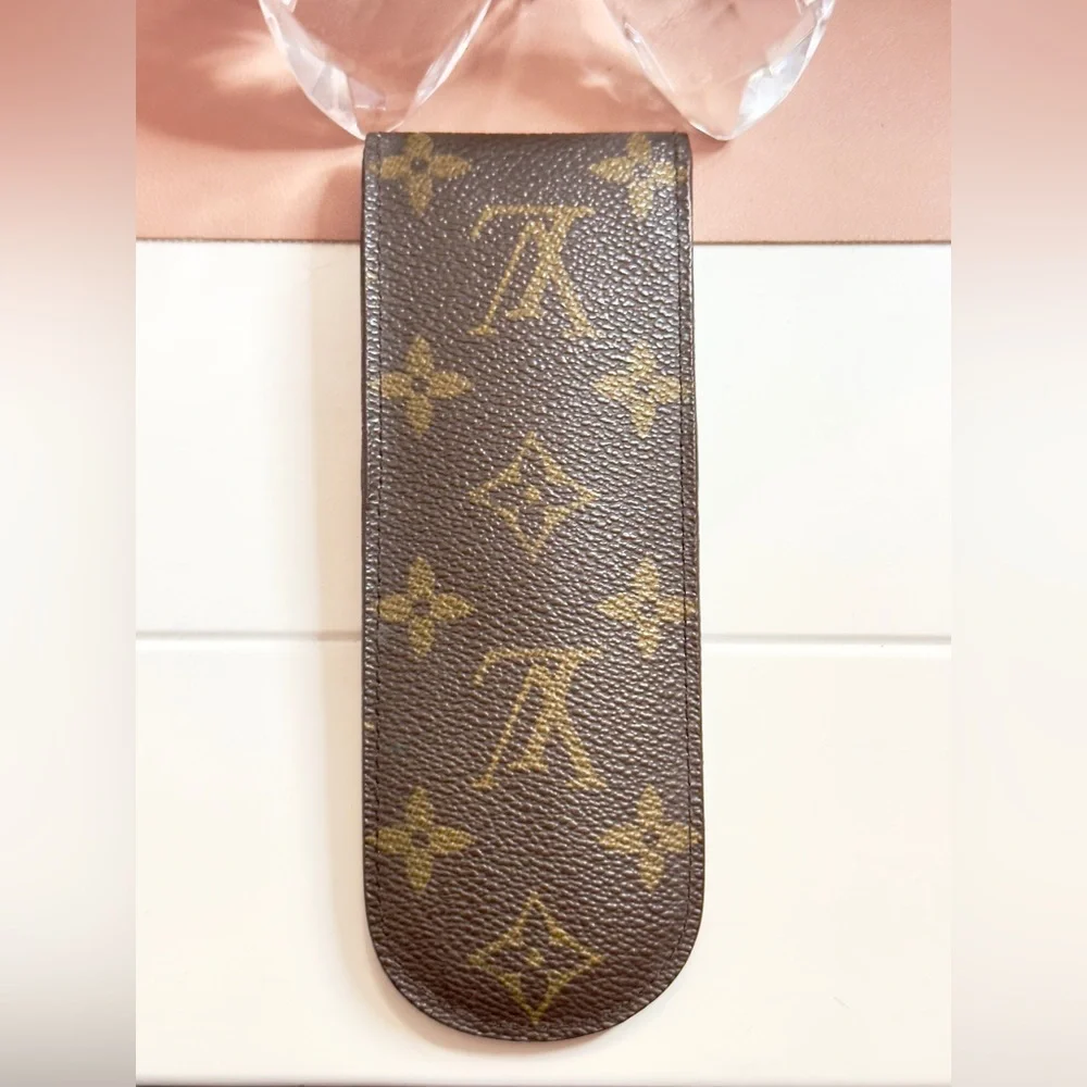 Vintage Louis Vuitton Monogram Pen/ Glasses/ Accessories Pouch